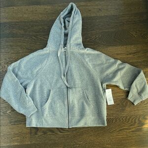 Spiritual Gangster OG everyday zip hoodie in gray heather medium